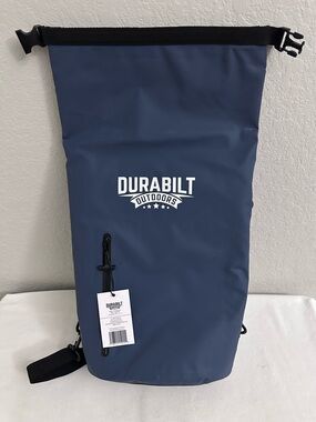 Durabilt Outdoors 20L Waterproof Soft Backpack Cooler Blue